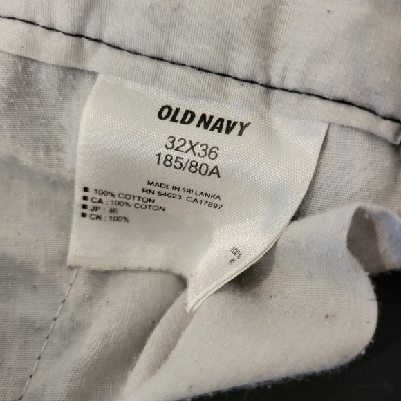 Mens Old Navy Classic Straight 100% Cotton Black Jeans 32 X 36 - Picture 5 of 7